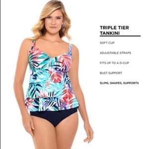 Swim solutions bathing suit top